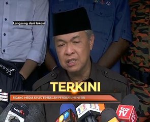 Sidang media khas TPM berkenaan dengan kebakaran tahfiz