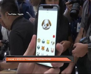 iPhone X revolusi terbaharu telefon pintar