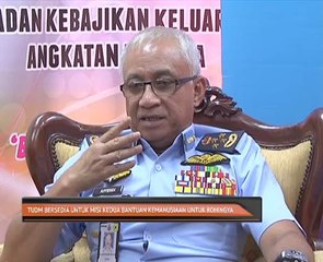 TUDM bersedia untuk misi kedua bantuan kemanusiaan untuk Rohingya