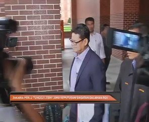 Zakaria perlu tunggu lebih lama keputusan siasatan dalaman FGV