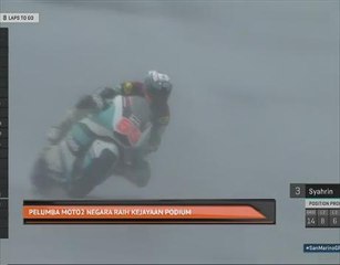 Pelumba Moto2 negara raih kejayaan podium
