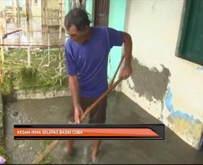 Kesan taufan Irma selepas badai Cuba