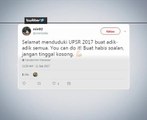 #UPSR trending di Twitter