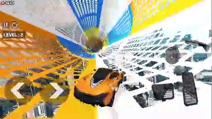 Superhero Crazy Car Stunt Mega Ramp - Car GT Racing - Android GamePlay