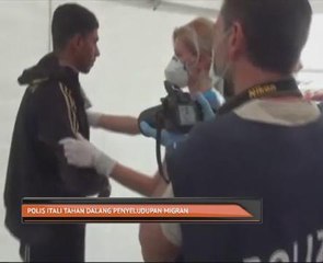 Polis Itali tahan dalang penyeludupan migran