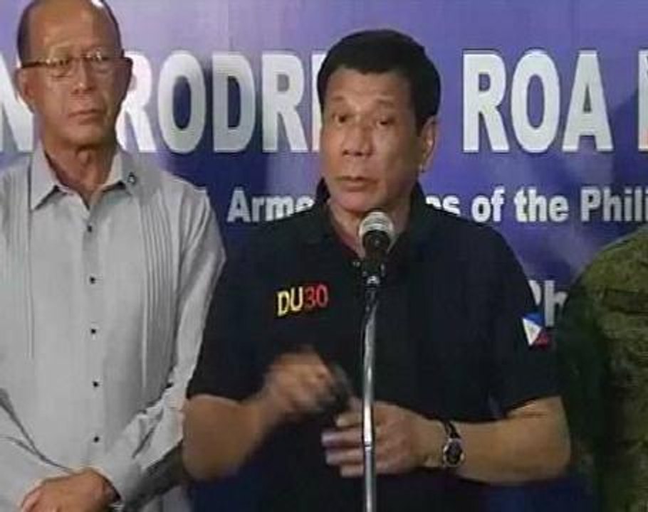 Philippine leader says "no way" he'll do deal with Islamist rebels