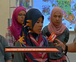 Enam pendaki srikandi selamat tiba di tanah air