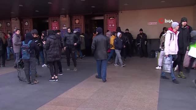 Ukrayna'daki Türk Vatandaşlarının Tahliyesi Devam Ediyor