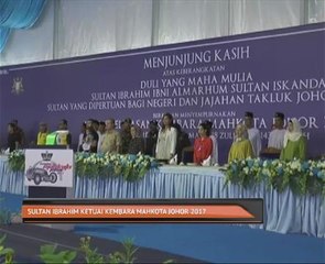 Sultan Ibrahim ketuai Kembara Mahkota Johor 2017