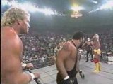 Goldberg & Hulk Hogan & Sting vs. Kevin Nash & Sid Vicious &