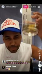 Romeo Santos cumple reto de Dj Adoni