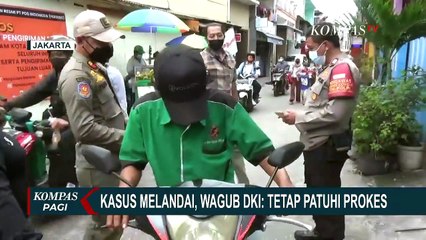 Wagub DKI Sebut Kasus Covid-19 di Jakarta Mulai Melandai