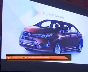 Quick Ride bantu tingkat pendapatan rakyat