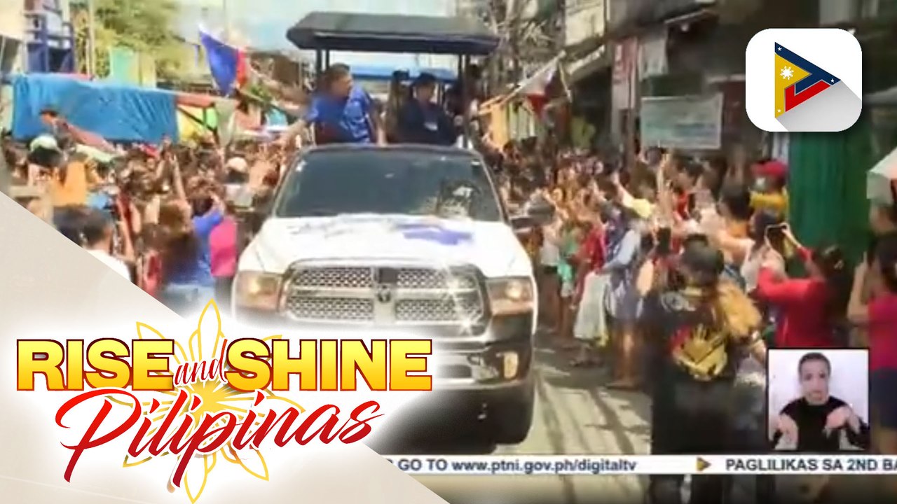 Sen. Pacquiao, nag-ikot sa Pasig at Marikina; Sen. Pacquiao, ipakukulong ang mga umano’y magnanakaw sa gobyerno mula local hanggang national level