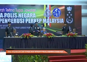 Atasi keganasan dan kembalikan integriti polis, cabaran utama Fuzi