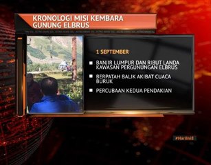 Kronologi misi kembara Gunung Elbrus
