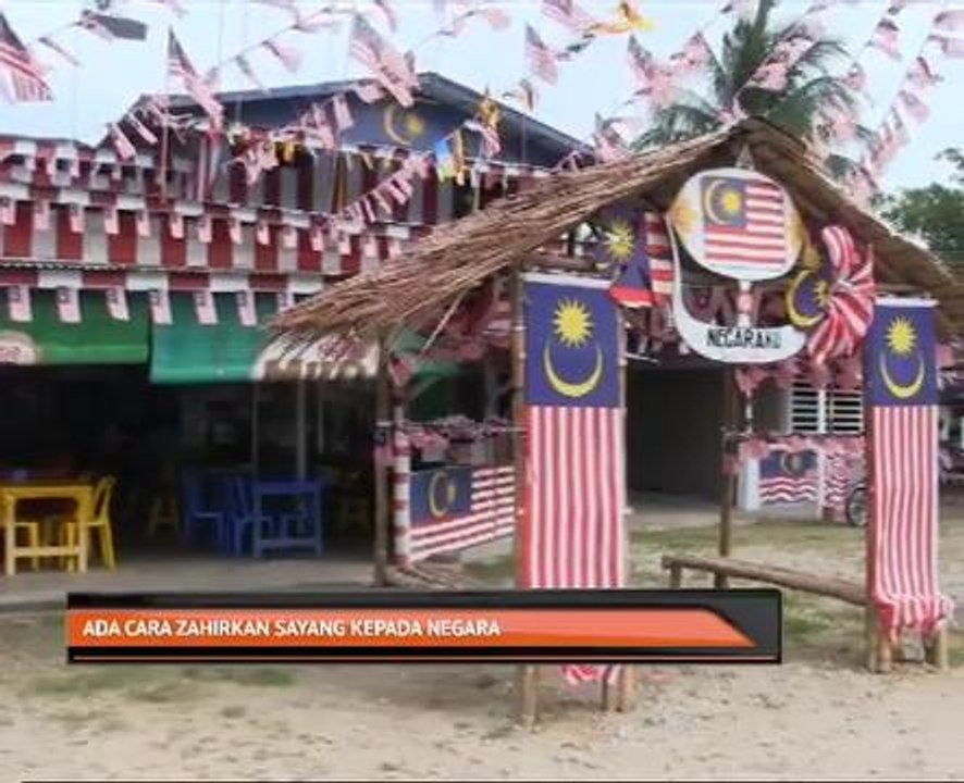 Ada cara zahirkan sayang kepada negara