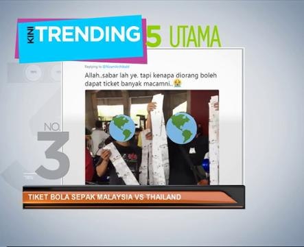 5 berita paling hangat di Kini Trending (Jumaat, 1 September 2017)