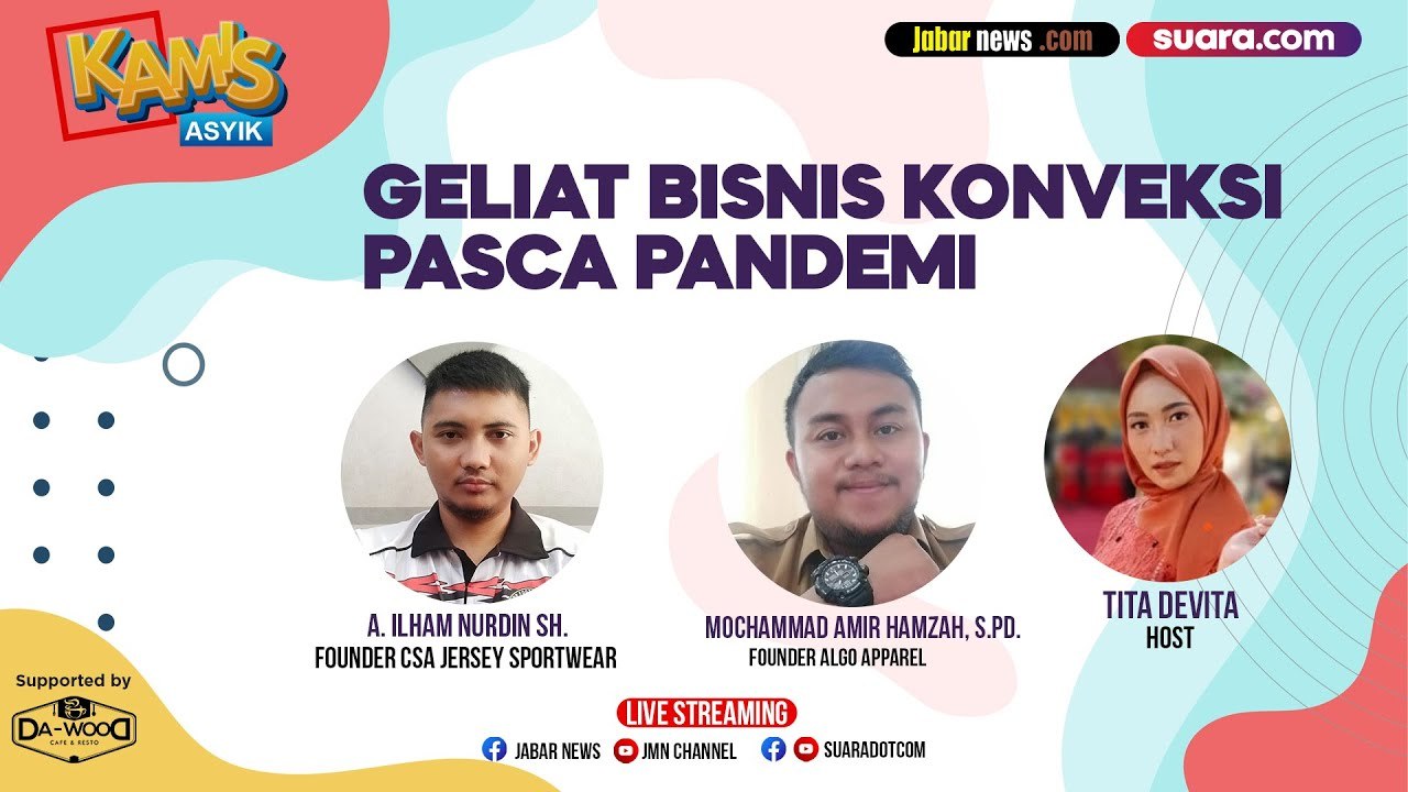 KAMIS ASYIK | GELIAT BISNIS KONVEKSI PASCA PANDEMI | UMKM TALKS