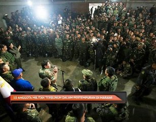 10 anggota militan terbunuh dalam pertempuran di Marawi