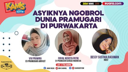 KAMIS ASYIK | ASYIKNYA NGOBROL DUNIA PRAMUGARI DI PURWAKARTA