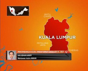 Perkembangan acara angkat berat Sukan SEA KL 2017