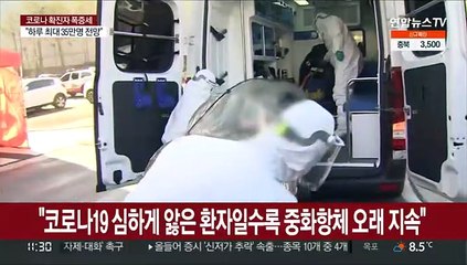 "코로나19 심하게 앓은 환자일수록 중화항체 오래 지속"