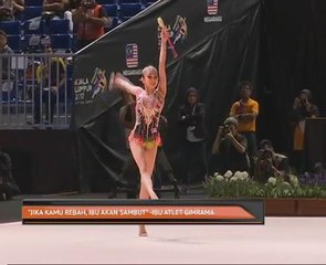 "Jika kamu rebah, ibu akan sambut" ibu atlet gimrama