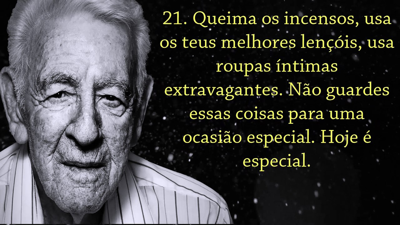 45 lições de vida de um homem de 90 anos, lições de vida