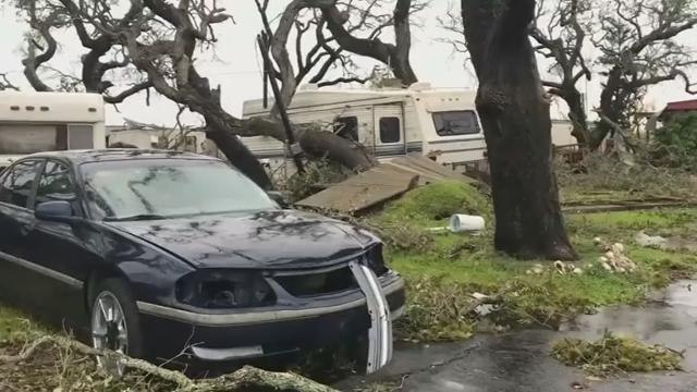 Rescue crews race against rising floodwaters in Texas