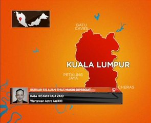 Buruan kilauan emas makin dipergiat
