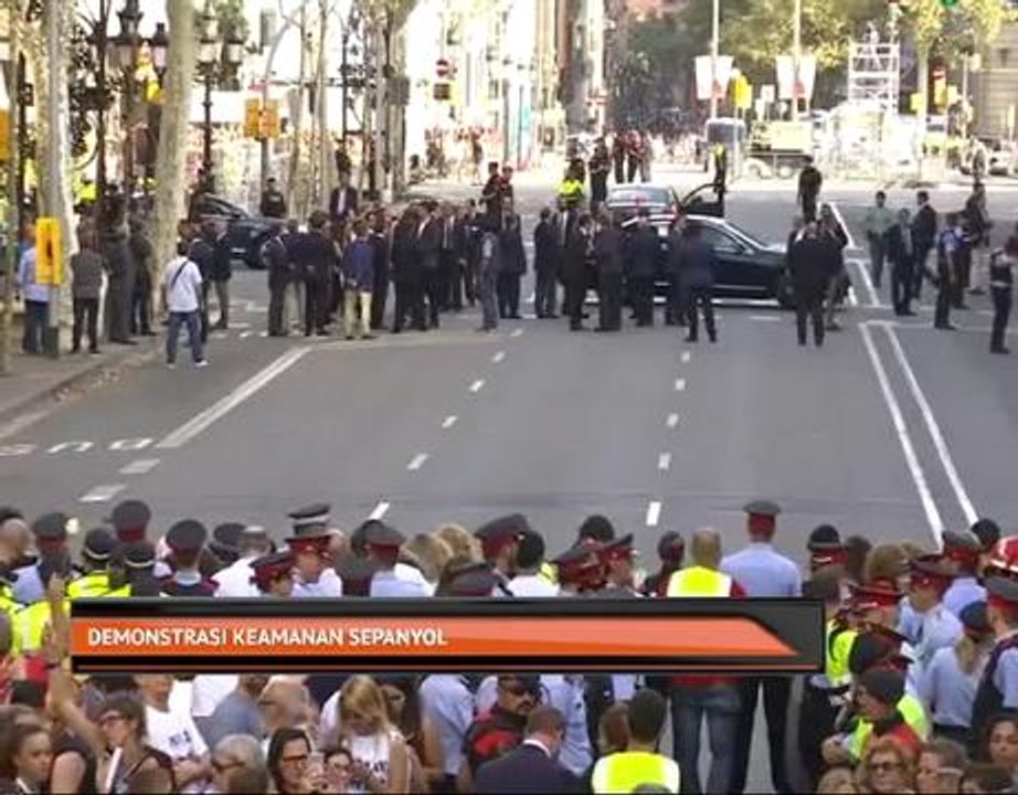 Demonstrasi keamanan Sepanyol