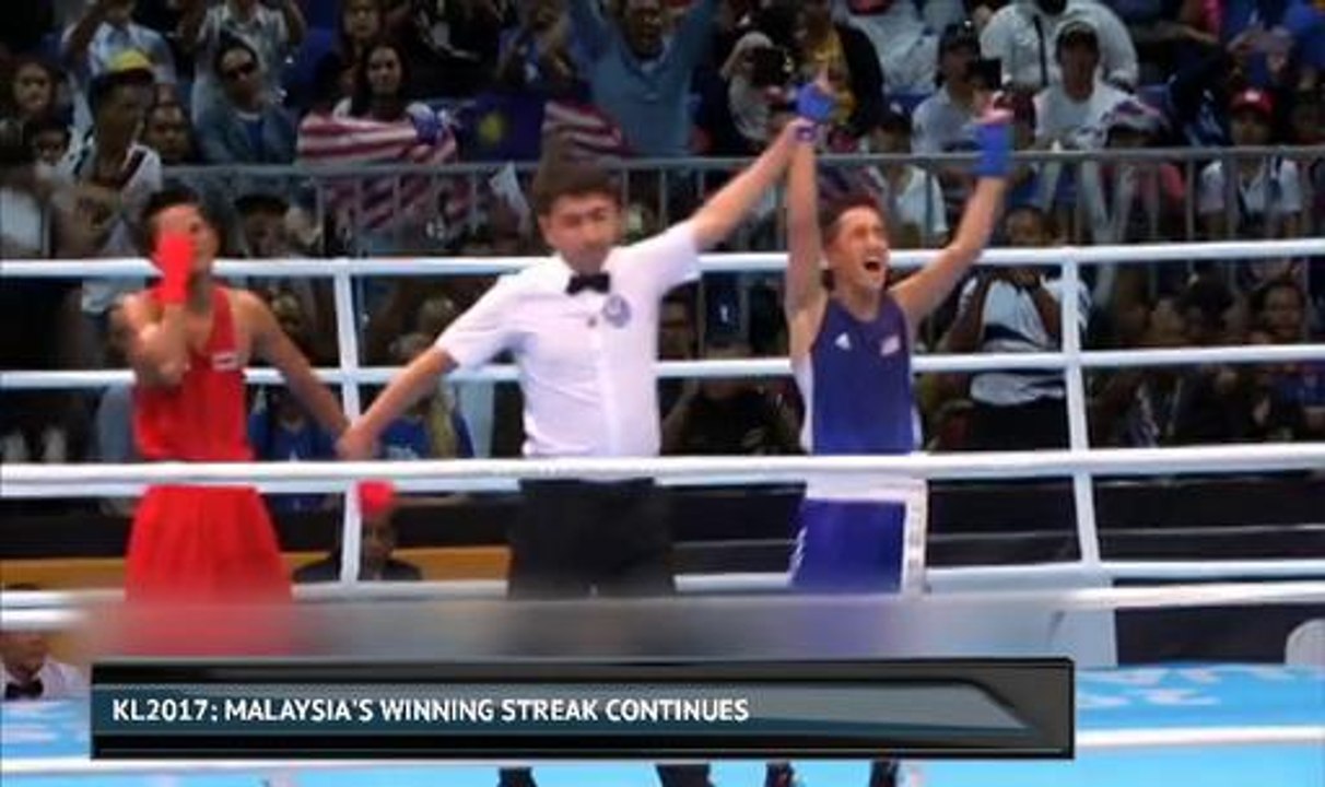 KL2017: Malaysia's winning streak continues