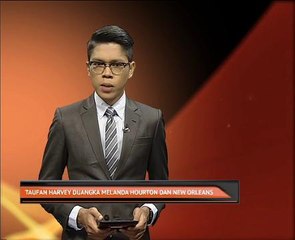 Taufan Harvey dijangka melanda Hourton dan New Orleans