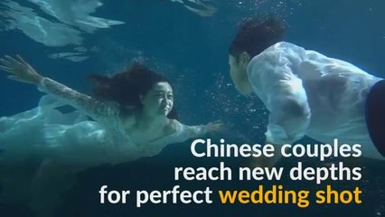 China's couples splash the cash on extravagant wedding photoshoots