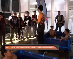 Atlet Malaysia terbabit dalam insiden keracunan makanan