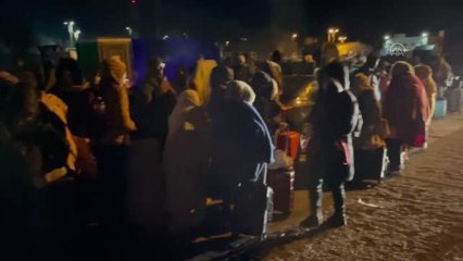 Son dakika haber! Savaş mağdurlarının Ukrayna'dan ayrılışı sürüyor