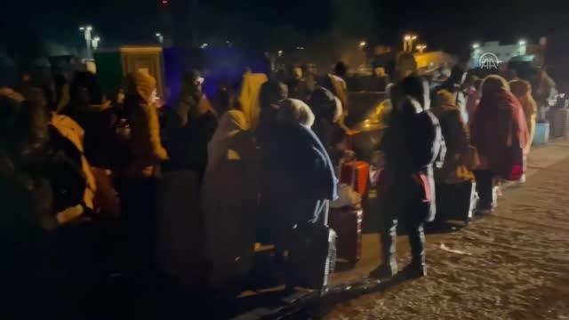 Son dakika haber! Savaş mağdurlarının Ukrayna'dan ayrılışı sürüyor