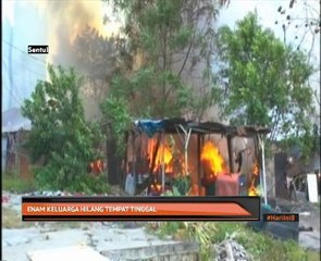 Enam keluarga hilang tempat tinggal
