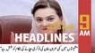 ARY News | Prime Time Headlines | 9 AM | 1st March 2022