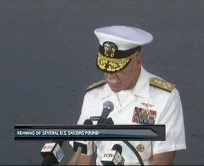 Remains of several U.S. sailors found