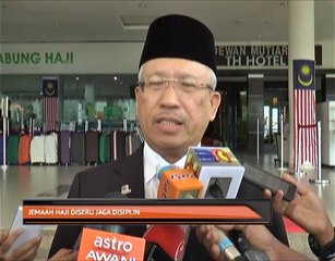 Jemaah Haji diseru jaga disiplin