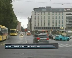 Finland stabbing suspect confesses in court