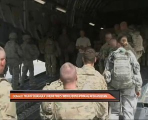 Donald Trump dijangka umum polisi berhubung perang Afghanistan