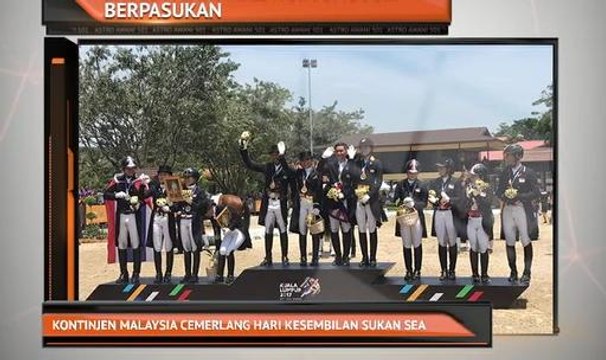 Kontinjen Malaysia cemerlang hari kesembilan Sukan SEA