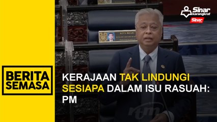 Video herunterladen: Kerajaan tak lindungi sesiapa dalam isu rasuah: PM