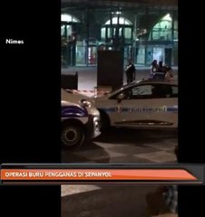 Operasi buru pengganas di Sepanyol