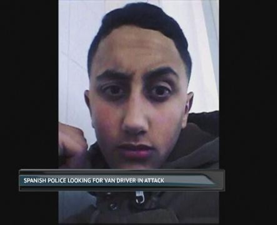 Spanish police looking for van driver in attack