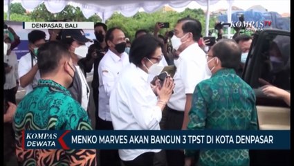 Menko Marves Akan Bangun 3 TPSTdi Kota Denpasar