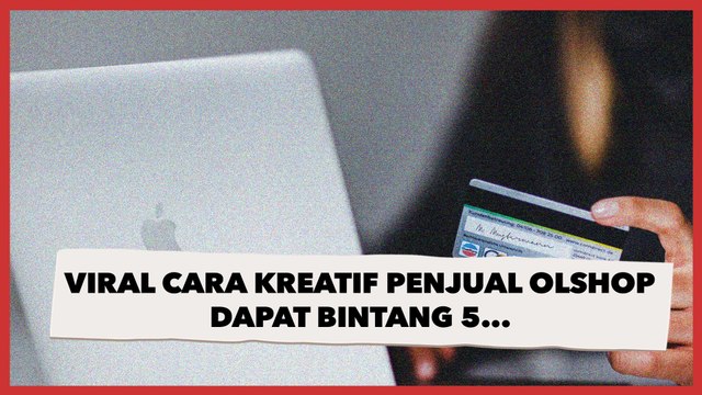 Viral Cara Kreatif Penjual Olshop 'Maksa' Dapat Bintang 5, Publik Langsung Geleng-geleng Kepala
